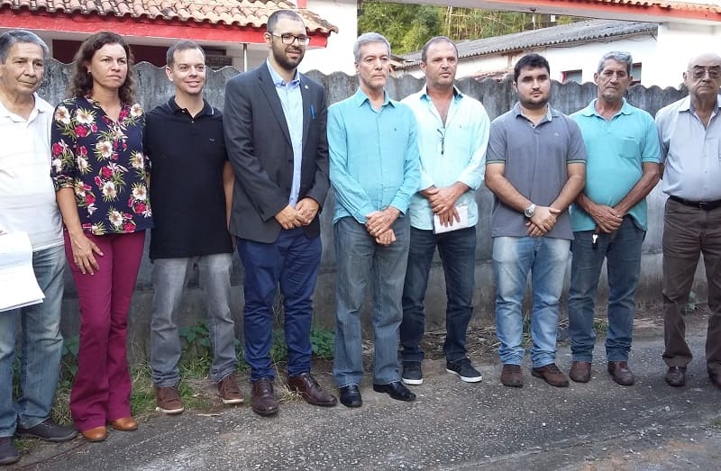 Coquinha, Presidente da ACIACAN, Knoploch, Sindicato Rural de Cantagalo, prédio da Emater