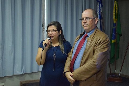 A presidente do IPAMC apresentou o atuário aos participantes do encontro