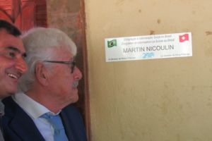 Visita de Martin Nicoulin a Cantagalo