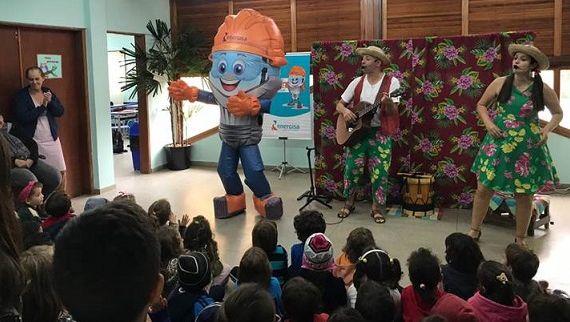 Zé da Luz na Escola