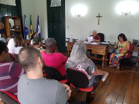 Reunião para Festa do Aipim - Duas Barras