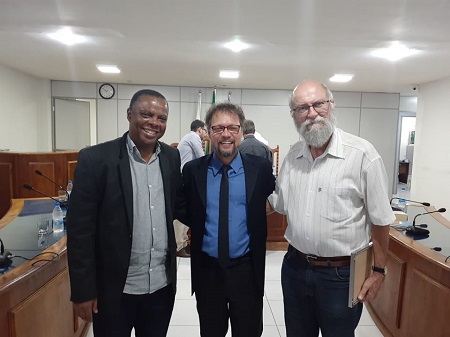 Anderson Oliveira, João Bosco e Henrique Bon