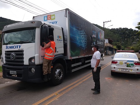 Barreira Sanitária em Trajano