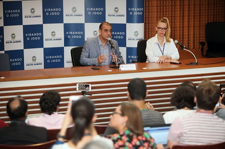 Coletiva de imprensa com Edmar Santos, secretario estadual de saúde, sobre primeiro caso confirmado de coronavirus no RJ