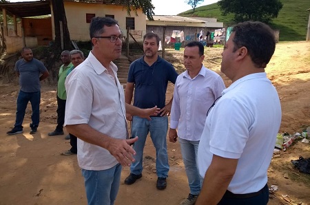 Secretários de Agricultura, Meio Ambiente e Obras conversam com Luciano