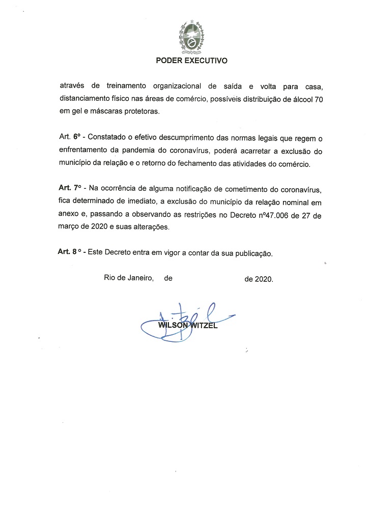 Decreto de liberação de comercio em municipios do interior - Página 3