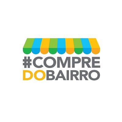 Logo do movimento #CompredoBairro