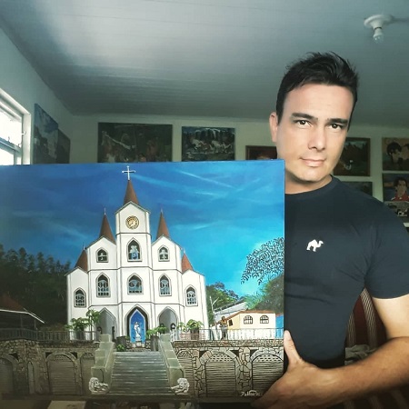 Pintura da Igreja de Bom Jardim