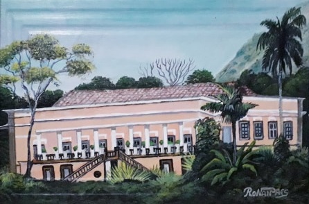 Pintura do Palacete do Gavião