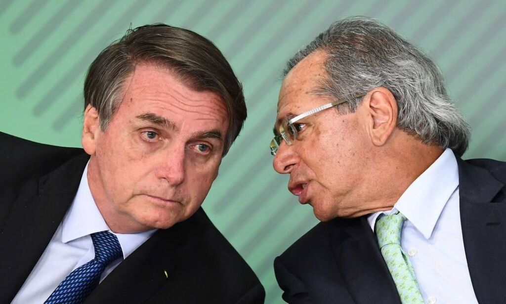 Paulo Guedes e Jair Bolsonaro