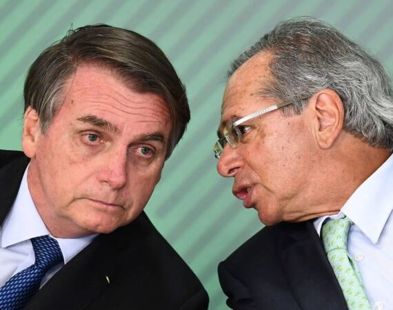 Paulo Guedes e Jair Bolsonaro