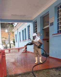 Serviço de higienização no Hospital