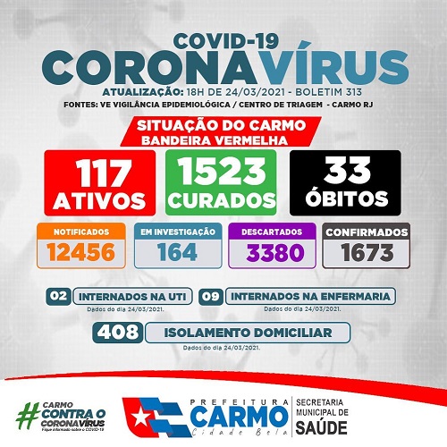 Boletim Covid-19 Carmo 24-03