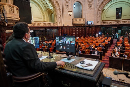 Comissão do impeachment decide retomar contagem de prazos para defesa do governador