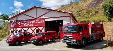 Posto Avançado do Corpo de Bombeiros é inaugurado em Santa Maria Madalena