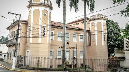 Prédio histórico da Câmara Municipal de Cantagalo