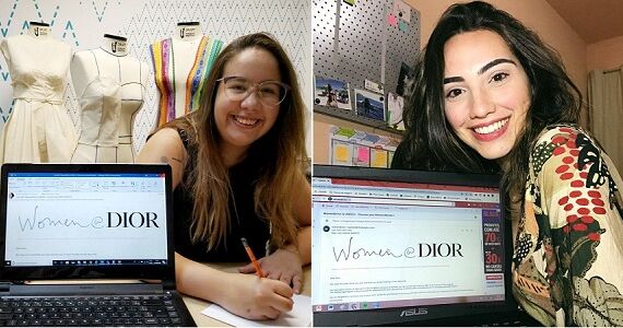 Alunas do SENAI são selecionadas para mentoria internacional da marca de moda Dior