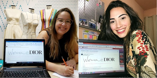 Alunas do SENAI são selecionadas para mentoria internacional da marca de moda Dior