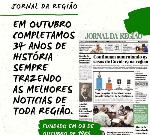 34 Anos - Jornal da Região