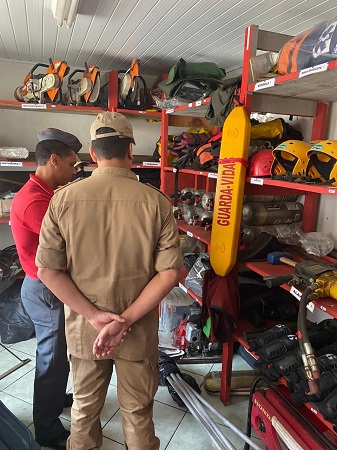 Novo comandante dos Bombeiros visita região Serrana e Baixada Fluminense