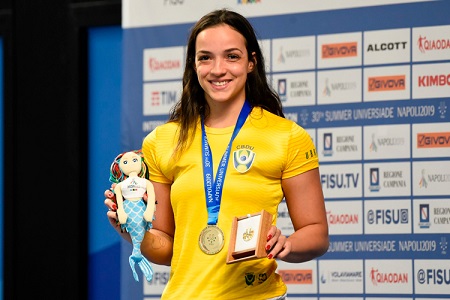 Jhennifer Alves eleita a melhor atleta universitária brasileira