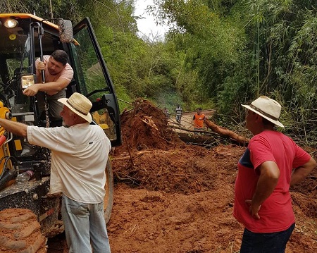 Período de chuva deixa Defesa Civil de Trajano de Moraes em estado de atenção