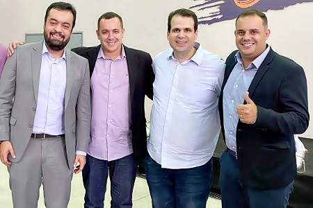 Rodrigo Viana e Matias Mendes tem encontro com governador do Estado