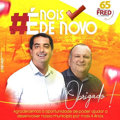 Cantagalense, Frederico Vasconcelos Ferreira, como candidato único, é reeleito na Bahia