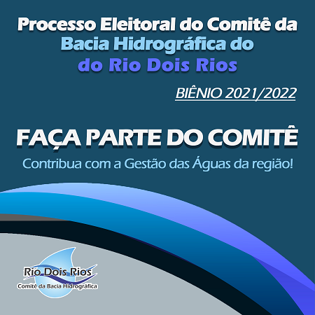 Inscrições para o Comitê de Bacia Hidrográfica do Rio Dois Rios estão abertas