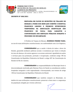 Decreto de Trajano 008/21 - Hospital