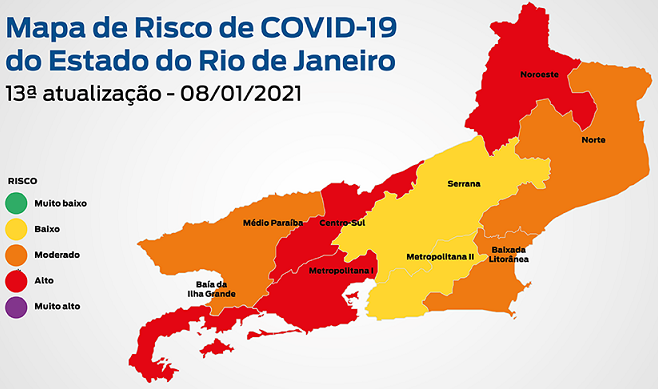 Mapa de Risco RJ - 08/01