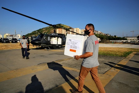 Estado segue com a distribuição da vacina CoronaVac