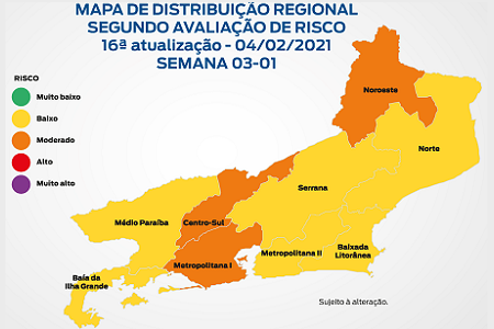 16ª edição do Mapa de Risco da Covid-19