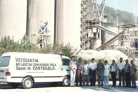 Votorantim doou um carro UTI para entidades em Cantagalo