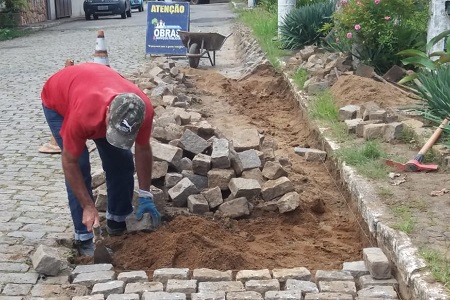 Secretaria de Obras e Serviços Públicos realiza obras no município de Trajano de Moraes