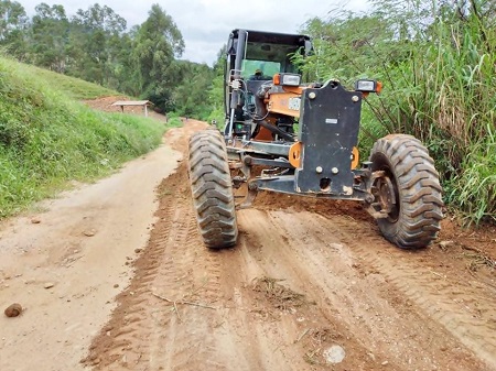 Máquina na estrada