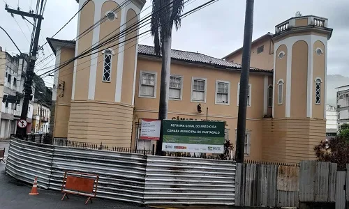 IPHAN não suspendeu a obra do prédio da Câmara de Cantagalo