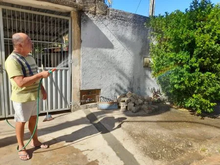 Após 30 anos, morador de Cantagalo consegue abastecimento de água de qualidade