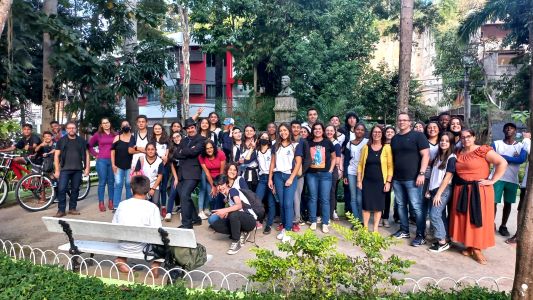 Alunos de Teresópolis visitam Cantagalo para conhecer a obra do Escritor Euclides da Cunha