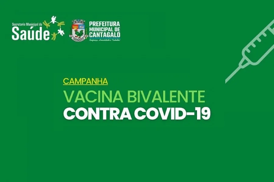 Cantagalo começa vacinação bivalente contra a Covid-19