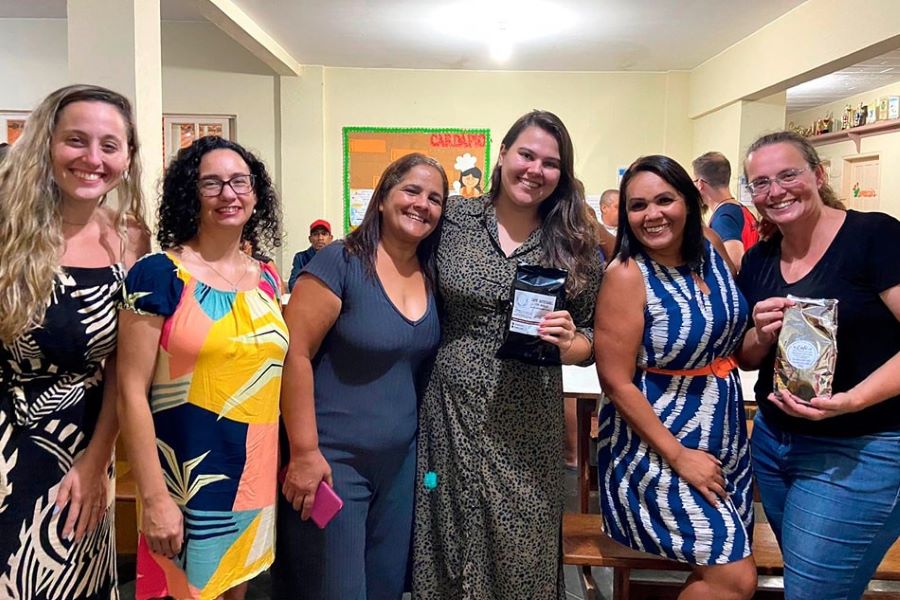Degustação de café especial é promovida para alunos e profissionais de educação em Duas Barras