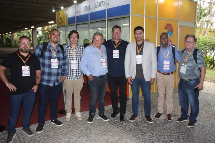 Equipe do Supermercado Serra Azul participa da 33ª Super Rio ExpoFood, no Rio De Janeiro