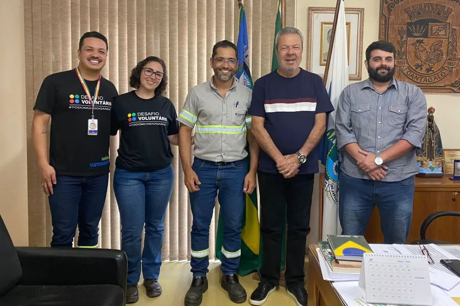 Gerente de Votorantim tem reunião com o prefeito de Cantagalo