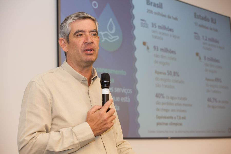 O presidente Alexandre Bianchini