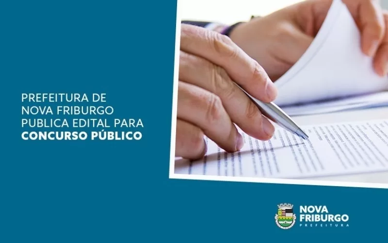 Prefeitura de Nova Friburgo publica edital para 1.708 vagas em diversas áreas