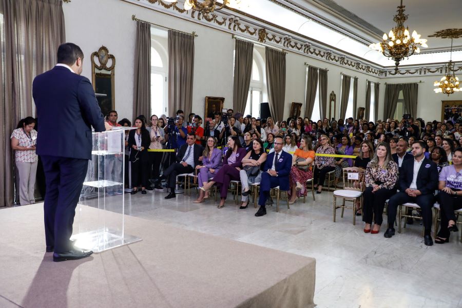 Governo lança Pacto Estadual de Enfrentamento à Violência contra a Mulher. Foto @ Ernesto Carriço