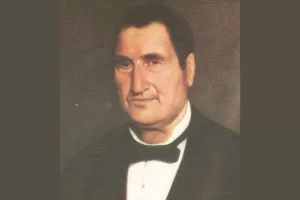 Pintura do Patriarca João Erthal, que chegou ao Brasil em 29 de setembro de 1826