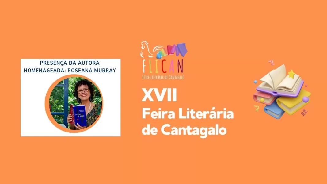 Feira Literária em Cantagalo será na quarta-feira, dia 20