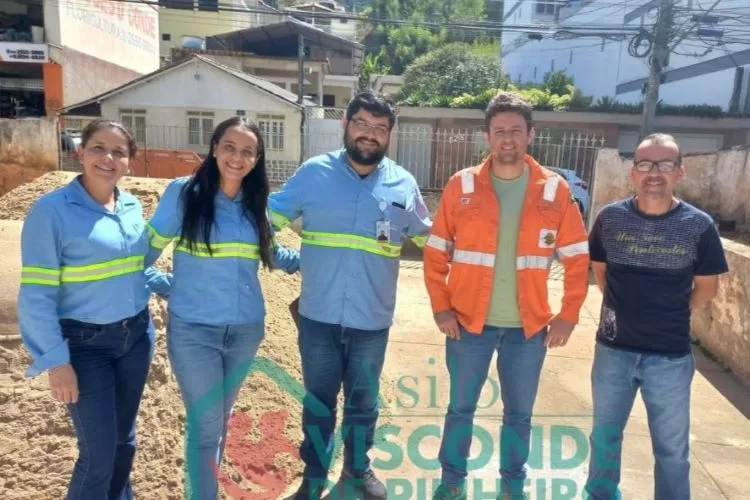 Cimento Nacional realiza obras no Asilo de Cantagalo