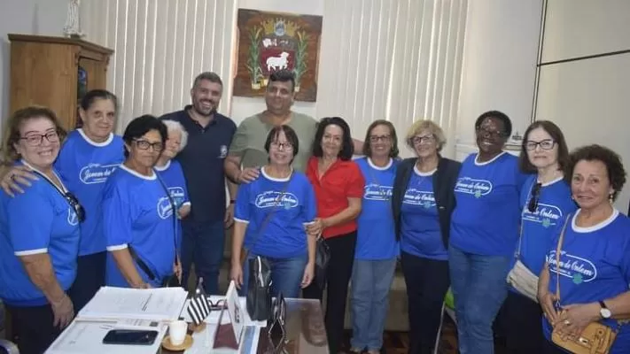 Grupo Jovens de Ontem tem encontro com o prefeito Leonan